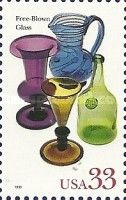 American Glass:Free Blown Glass
