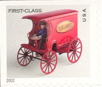 Toy Mail Wagon