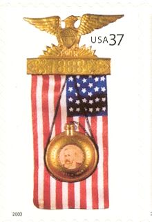 1888 Presidential Campaign Badge
