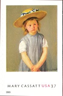 Child in a Straw Hat, by Mary Cassatt