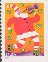 Santa Claus with Trumpet