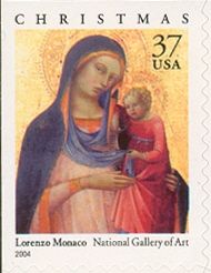 Madonna and Child, by Lorenzo Monaco