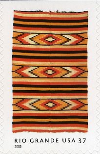 New Mexico Rio Grande Blanket, 1880