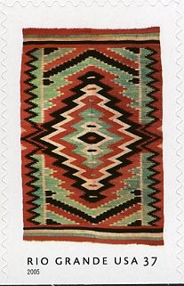 New Mexico Rio Grande Blanket, 1890