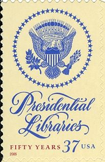 Presidental Libraries Act, 50th Anniv.