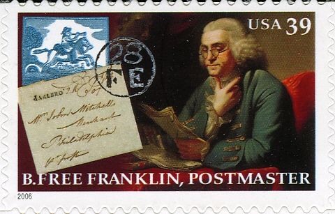 Benjamin Franklin: Postmaster