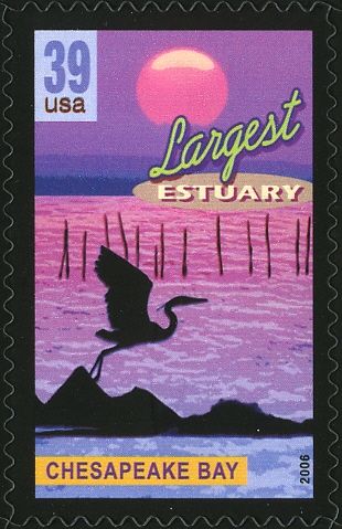 Chesapeake Bay, largest estuary