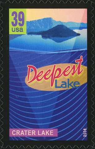 Crater Lake, deepest lake