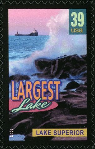 Lake Superior, largest lake
