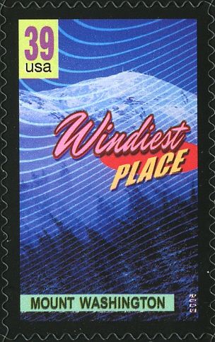 Mount Washington, windiest place