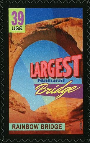 Rainbow Bridge, largest natural bridge