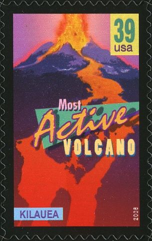 Kilauea, most active volcano
