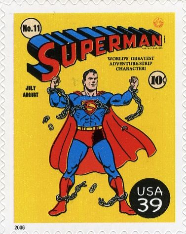 Superman comic book cover