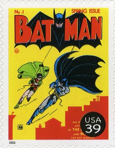 Batman comic book cover