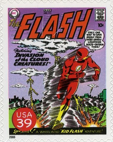 The Flash comic book cover