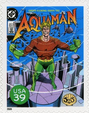 Aquaman comic book cover