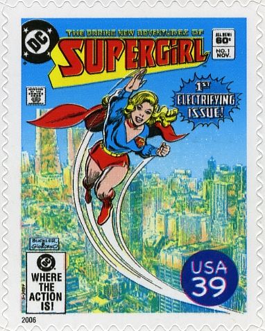 Supergirl comic book cover