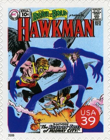 Hawkman comic book cover