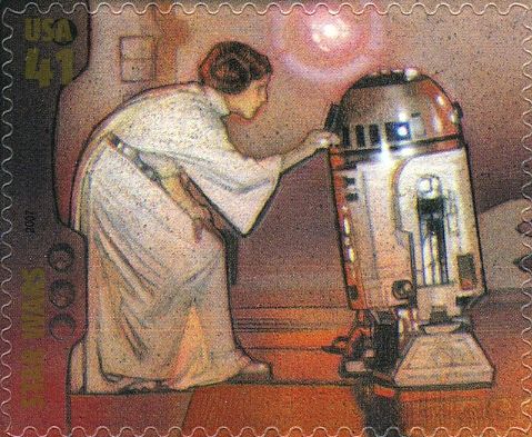 Princess Leia and R2-D2