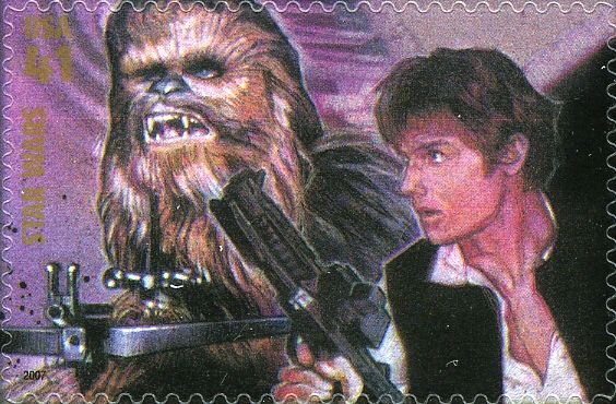 Chewbacca and Han Solo