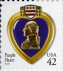 Wounded Award "Purple Heart"