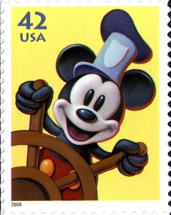 Mickey Mouse as steamboat Willie