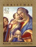 Christmas - Virgin & Child by Botticelli