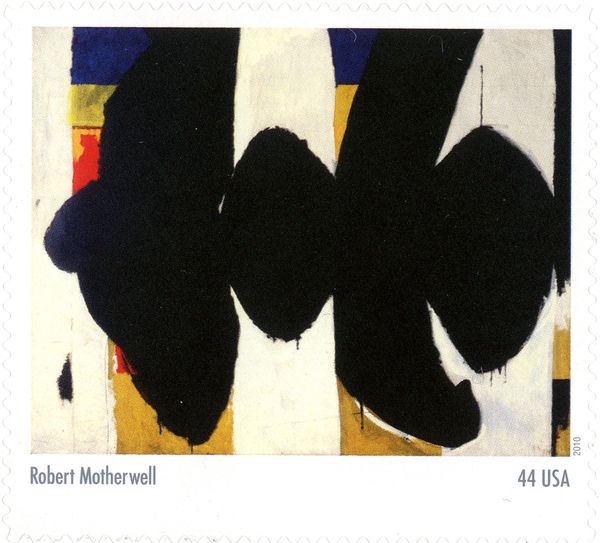 Elegy to the Spanish Republic No. 34, by Robert Motherwell