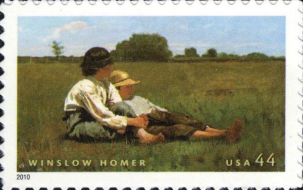 Winslow Homer, Boys in a Pasture, 1874