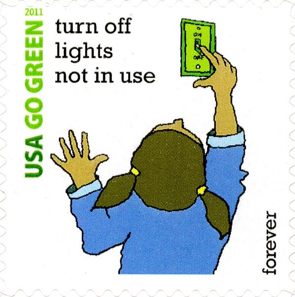 Go Green: Turn Off Lights