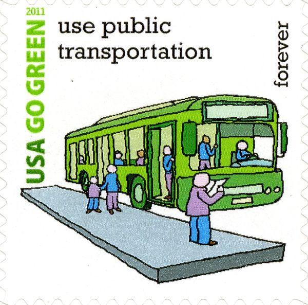 Go Green: Use Public Transportation
