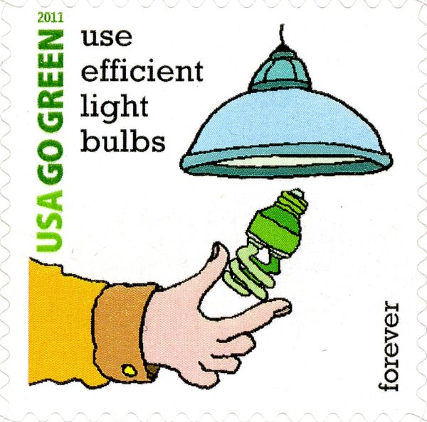 Go Green: Use Efficient Light Bulbs