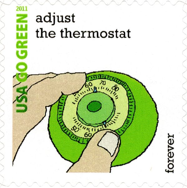 Go Green: Adjust the Thermostat
