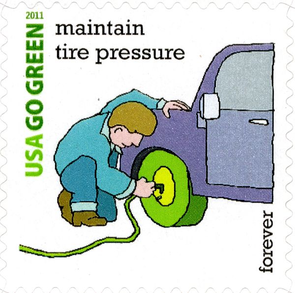 Go Green: Maintain Tire Pressure
