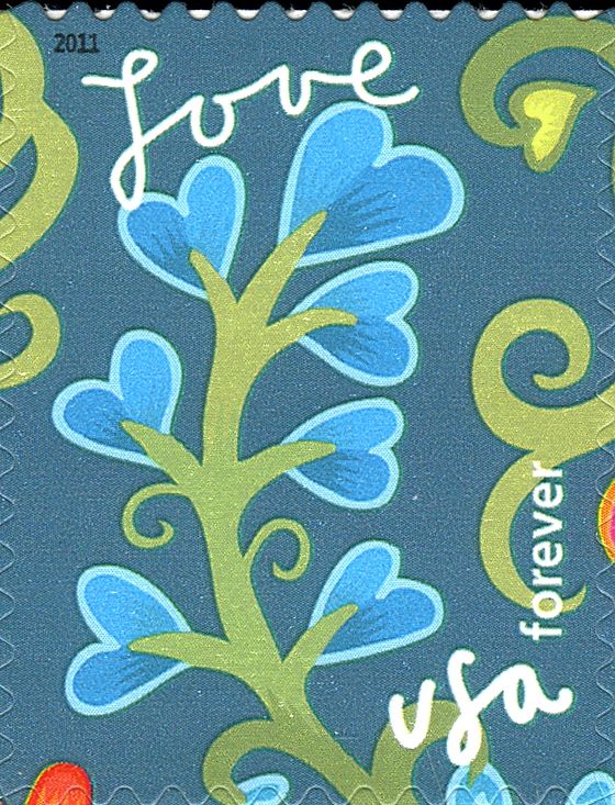 Love:Blue Flowers