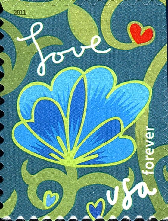Love:Blue Flower