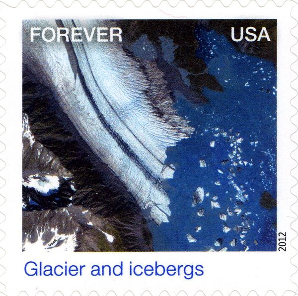 Earthscapes: Glacier and icebergs