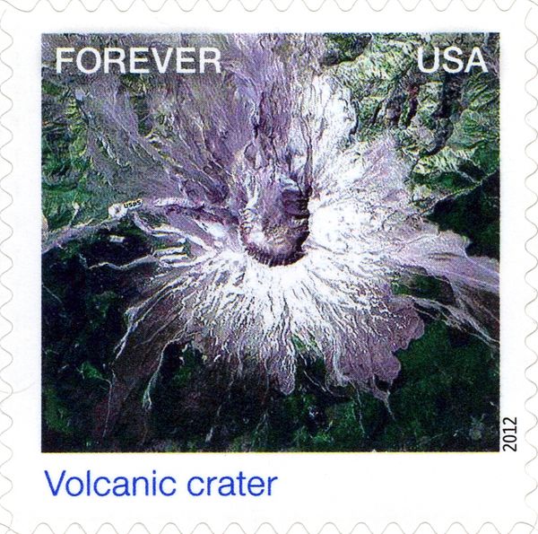 Earthscapes: Volcanic crater