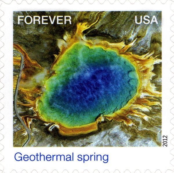 Earthscapes: Geothermal spring
