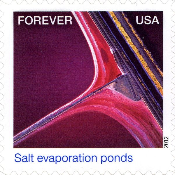Earthscapes: Salt evaporation ponds