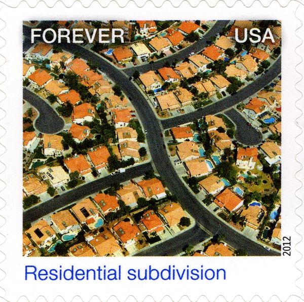 Earthscapes: Residential subdivision