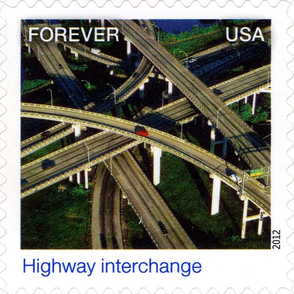 Earthscapes: Highway interchange