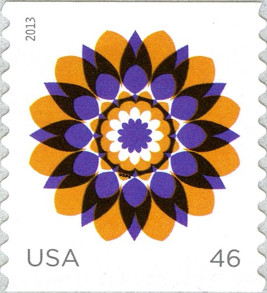 Kaleidoscope:Yellow orange outer leaves