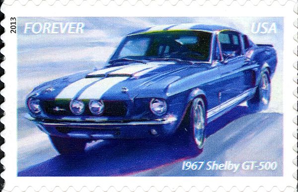 Muscle Cars:1967 Ford Mustang Shelby GT 500