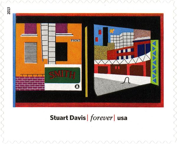 Stuart Davis - House and Street (1931)