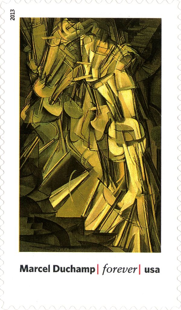 Marcel Duchamp - Nude Descending a Staircase, No. 2 (1912)