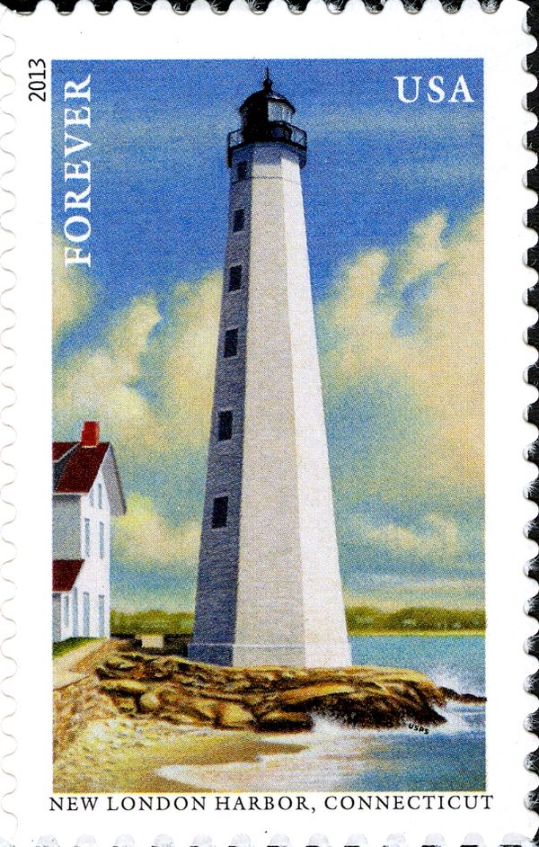NE Lighthouses: New London Harbor, CT 