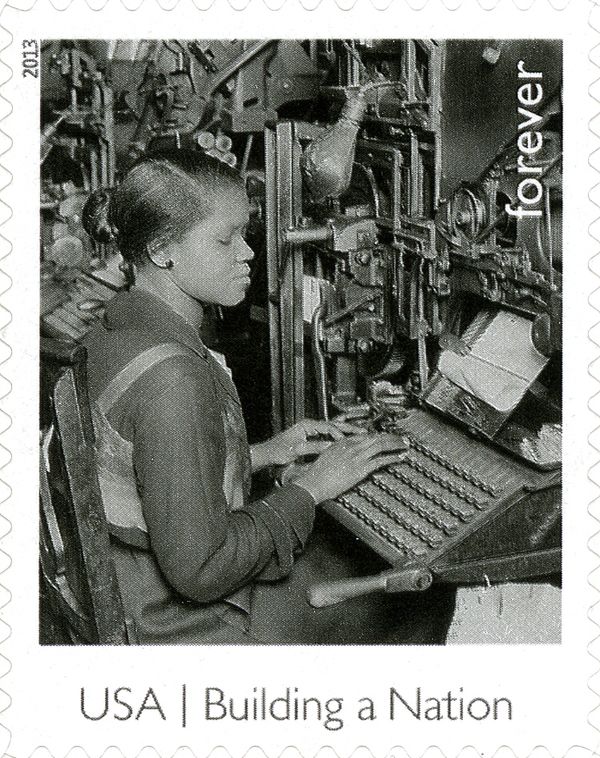 Building a Nation: Linotype Operator