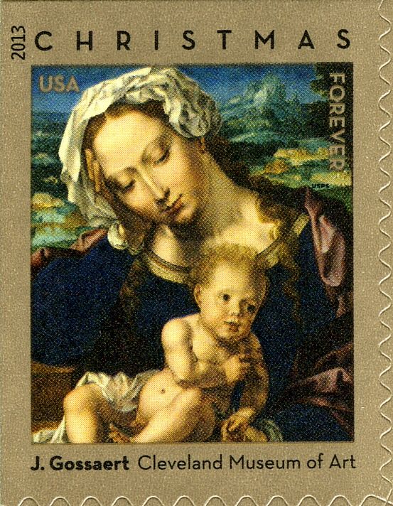 Virgin and Child by J Gossaert