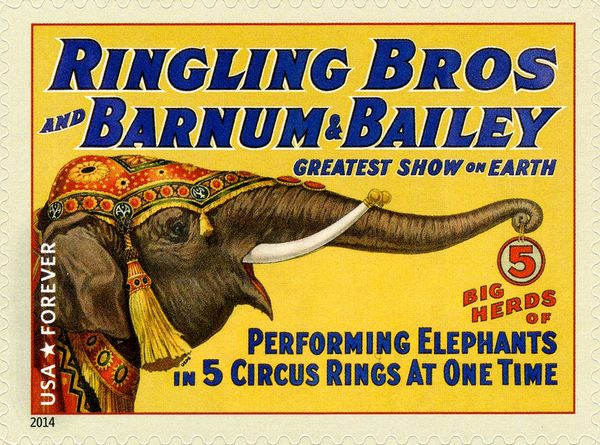 Ringling Bros and Barnum & Bailey Circus with Elephant